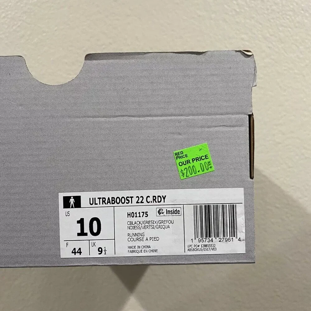 10M/11W - [NEW] adidas Ultraboost 22 Cold‎ RDY Men's Running Shoes H01175